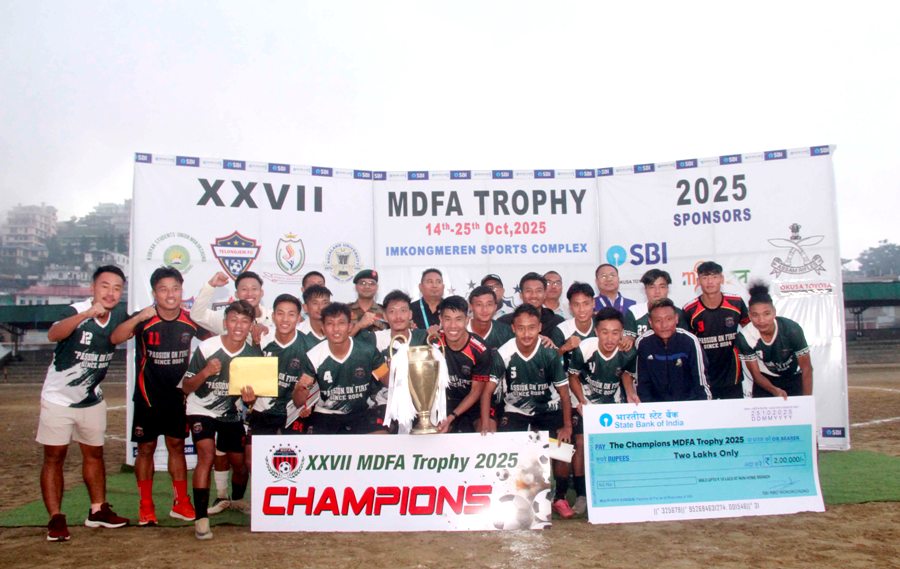 Doyang Strikers win 27th MDFA Trophy